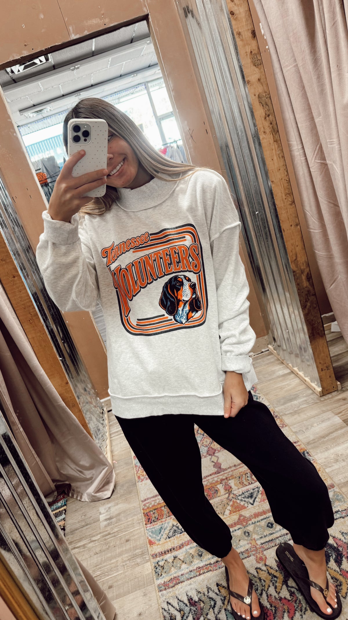 MOCK NECK VOLS RETRO