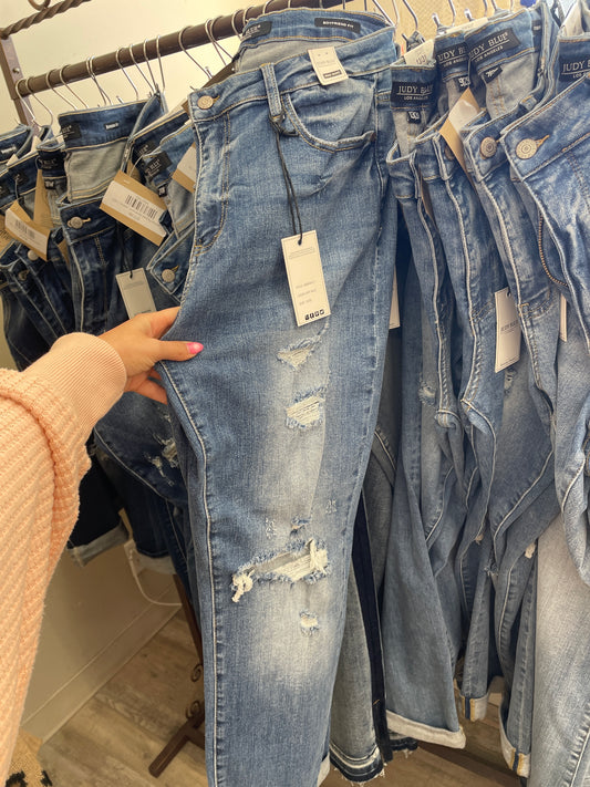 Jenna Ripped Boyfriend Jeans