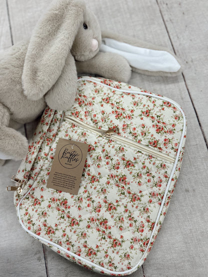 Bible Cover Case - Green Floral