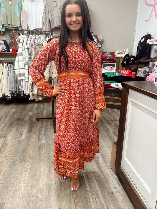 Soft Morning Midi Dress