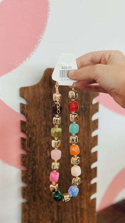 Jewel Box Beaded Necklace
