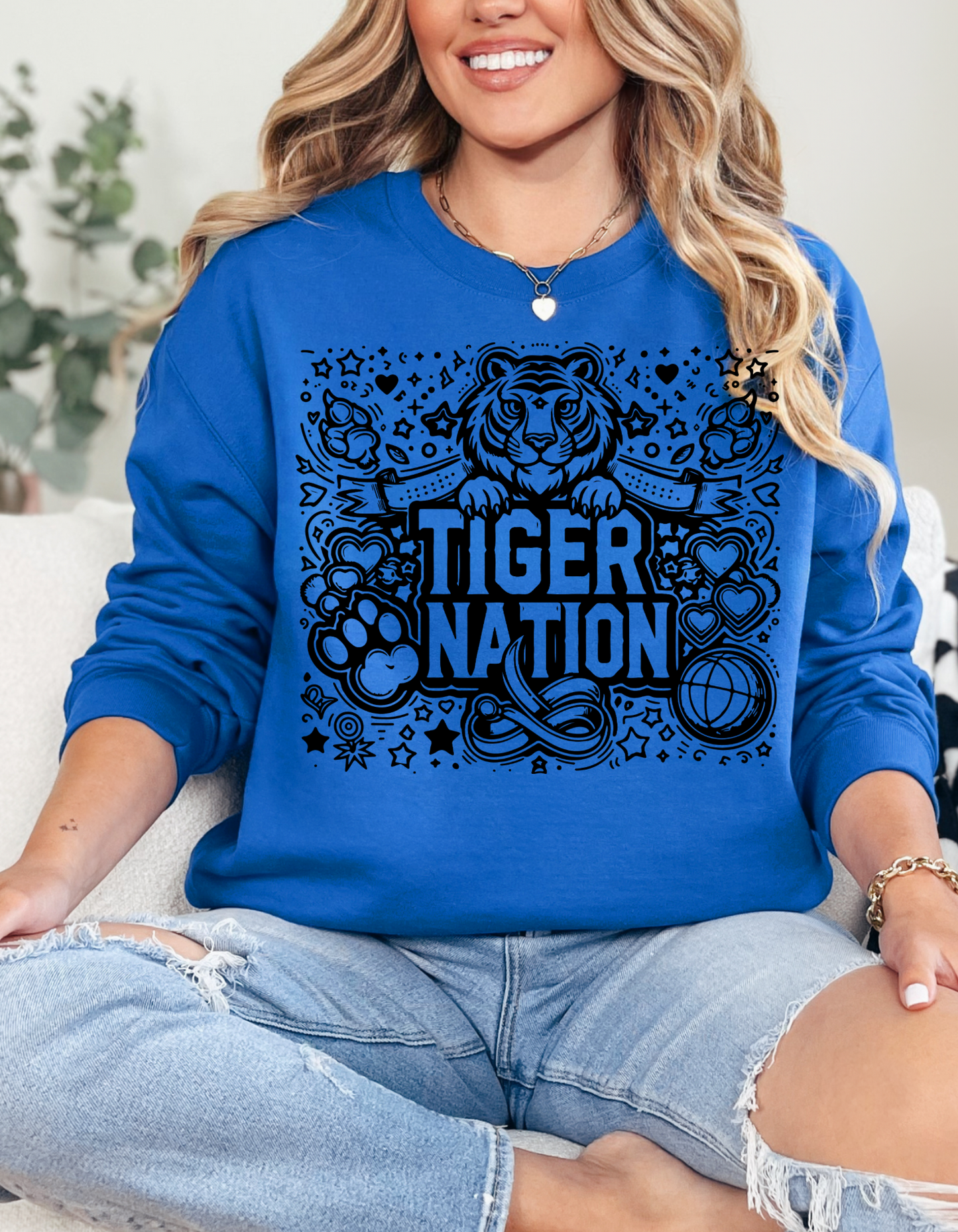 Tiger Crewneck Sweatshirt - 32