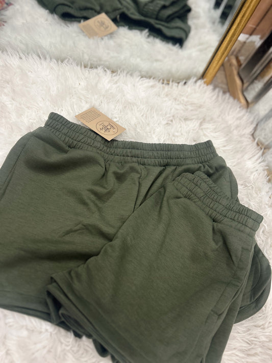DOORBUSTER Scuba Dolphin Shorts - Dk Olive