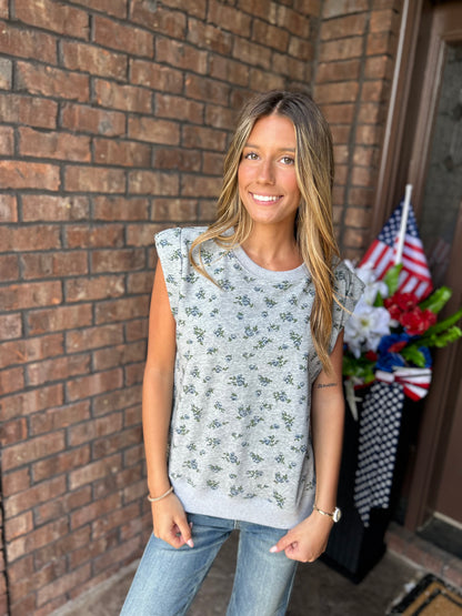 Backroad Harmony Floral Top
