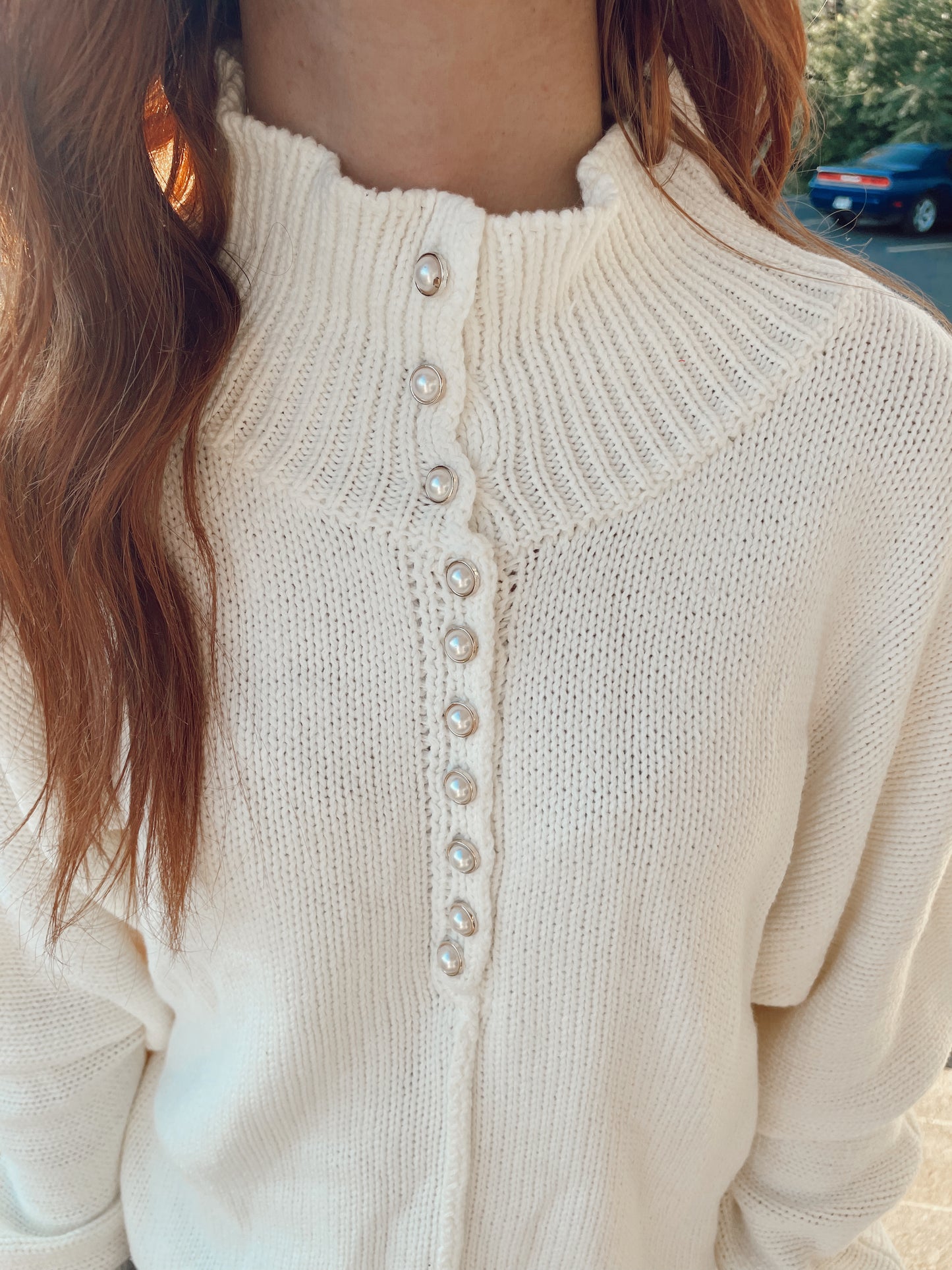 Stand Out Collared Sweater
