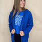 The Chosen Zip Up Hoodie - Royal Blue