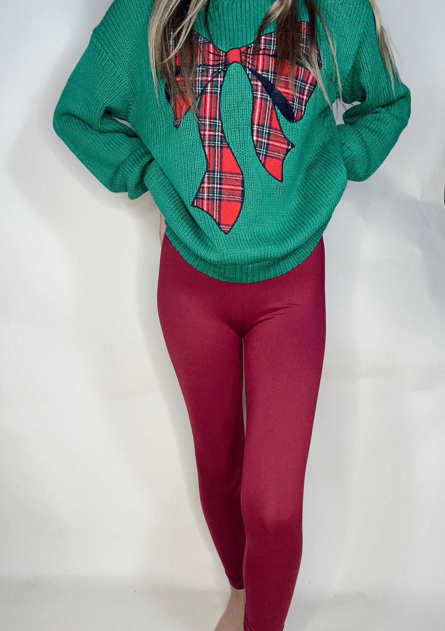 The Best Leggings - Cabernet