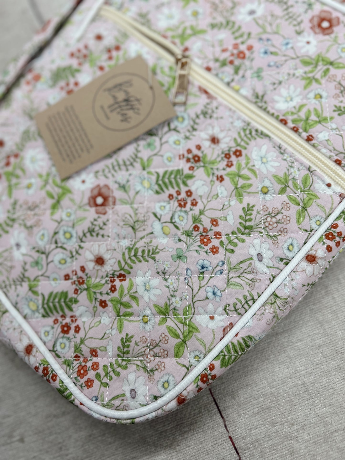 Bible Cover Case - Pink Floral
