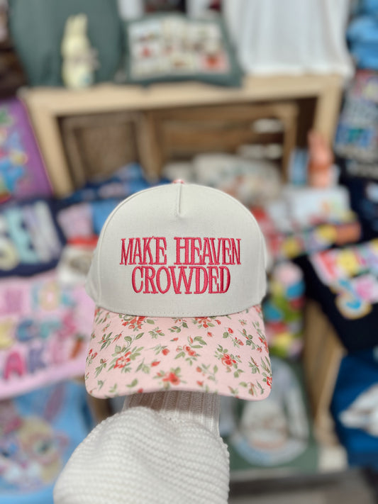 Make Heaven Crowded Ball Cap - Floral