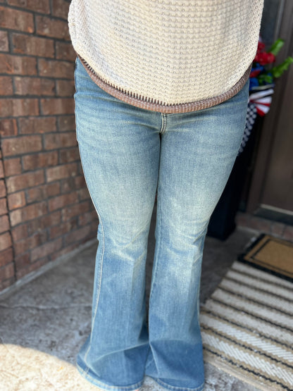 Jade JUDY BLUE High Rise Flare Jeans