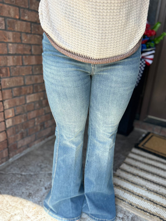 Jade JUDY BLUE High Rise Flare Jeans