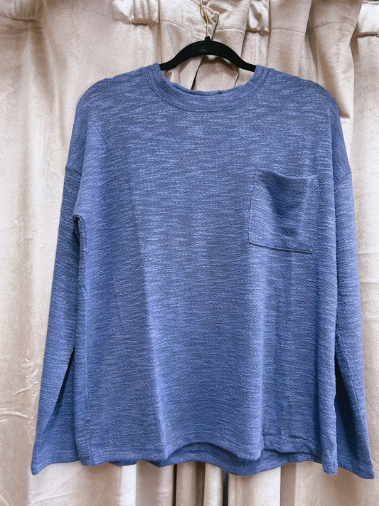 Hacci Long Sleeve Top - Marlin