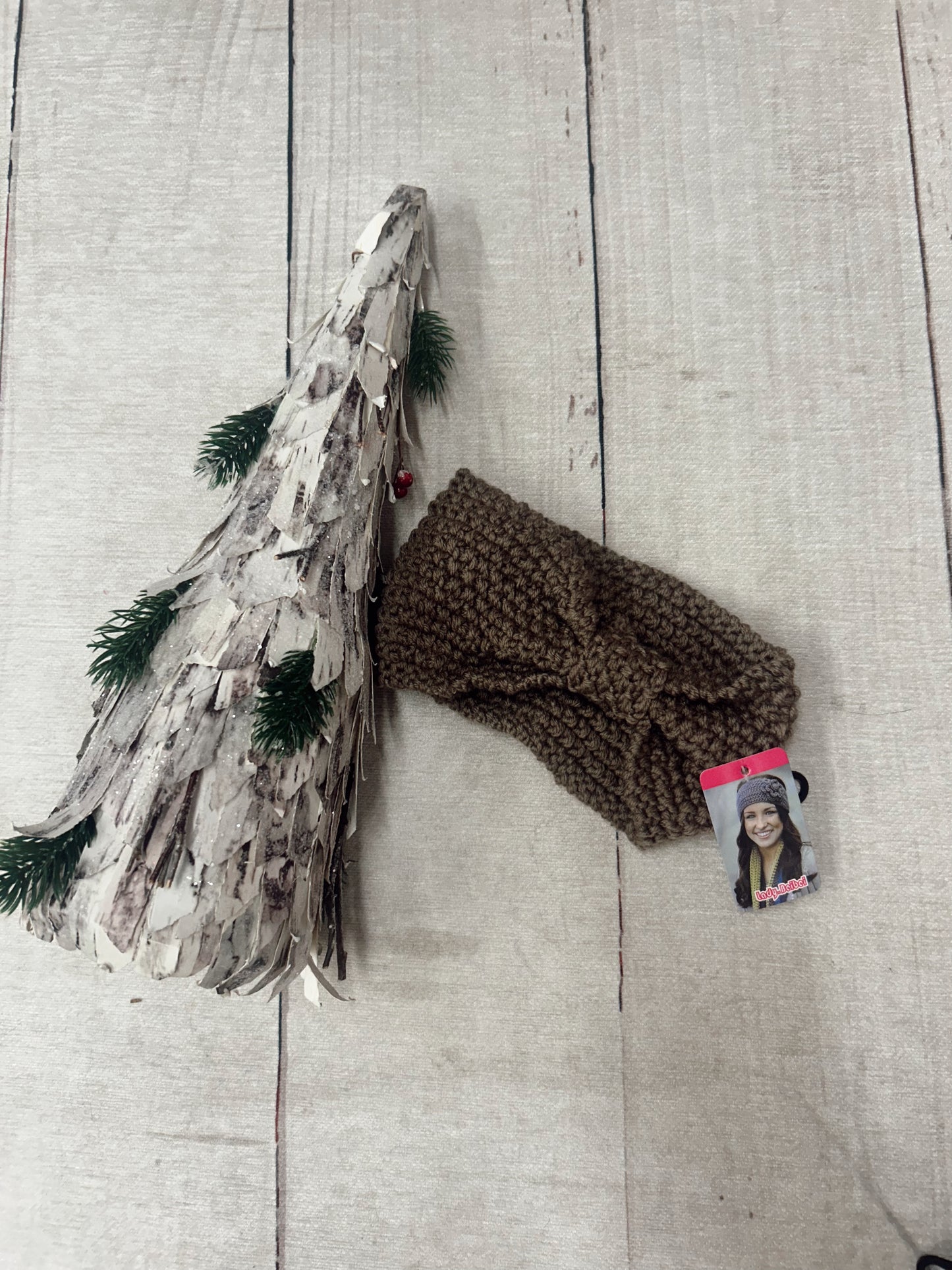 Crochet Headband - Khaki