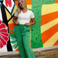 Need You Now Textured Ruffly Bell Pants {2 Colors}