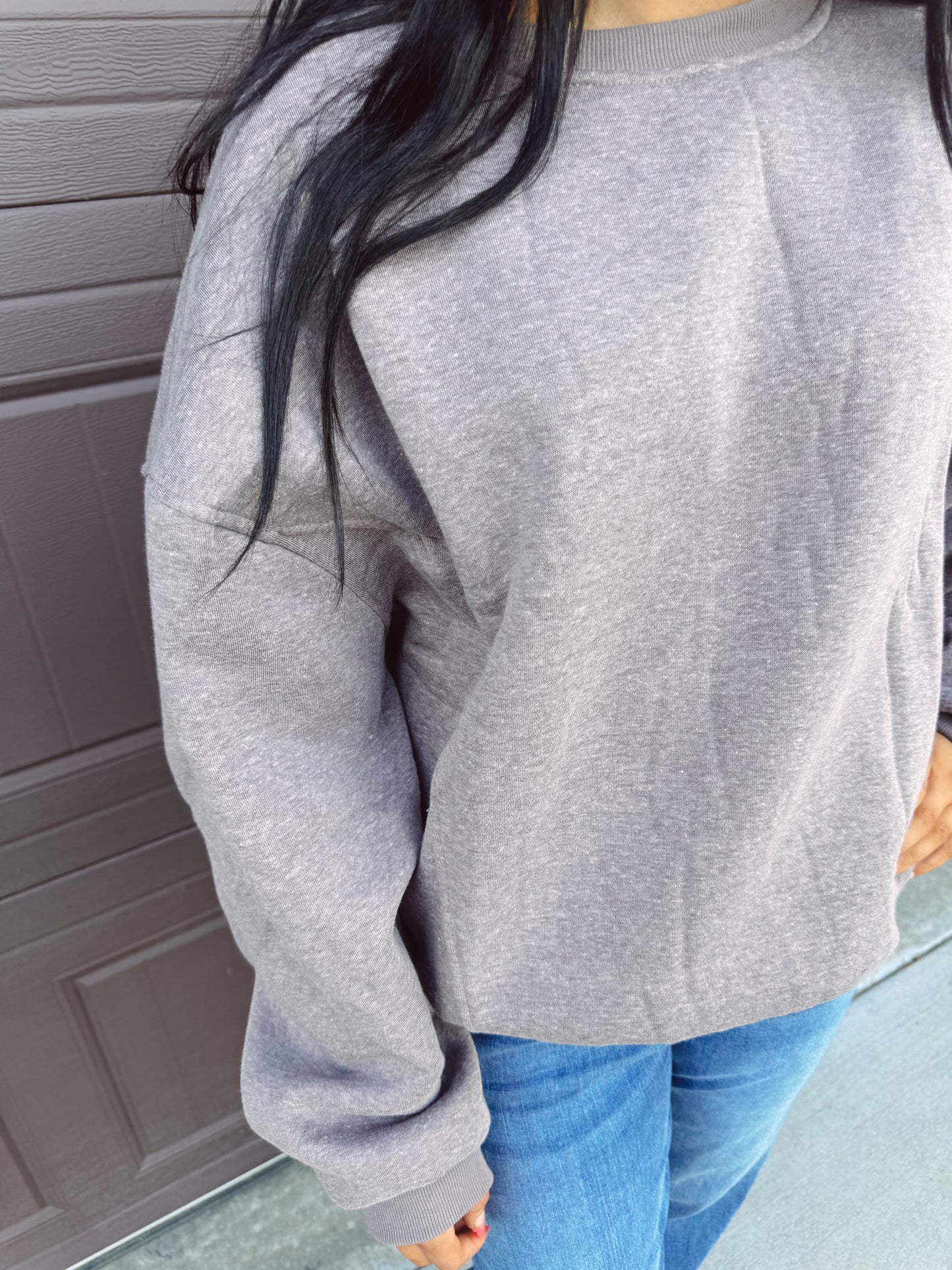 Cozy On Up Sweatshirt - Walnut