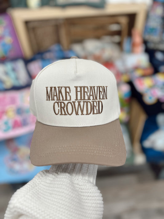 Make Heaven Crowded Ball Cap - Ash Mocha