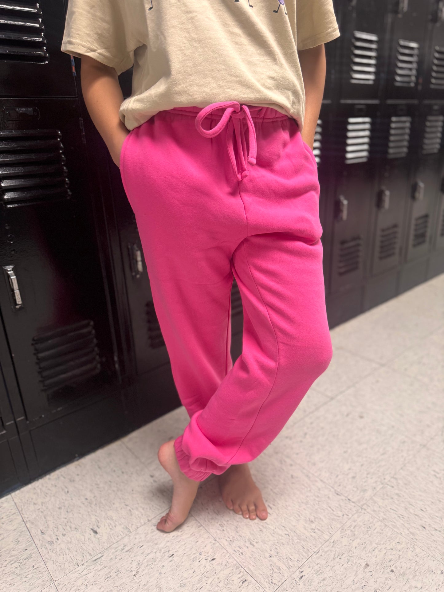 DOORBUSTER JOGGER SWEATPANTS - Fuchsia