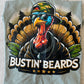 Bustin Beards Graphic Tee