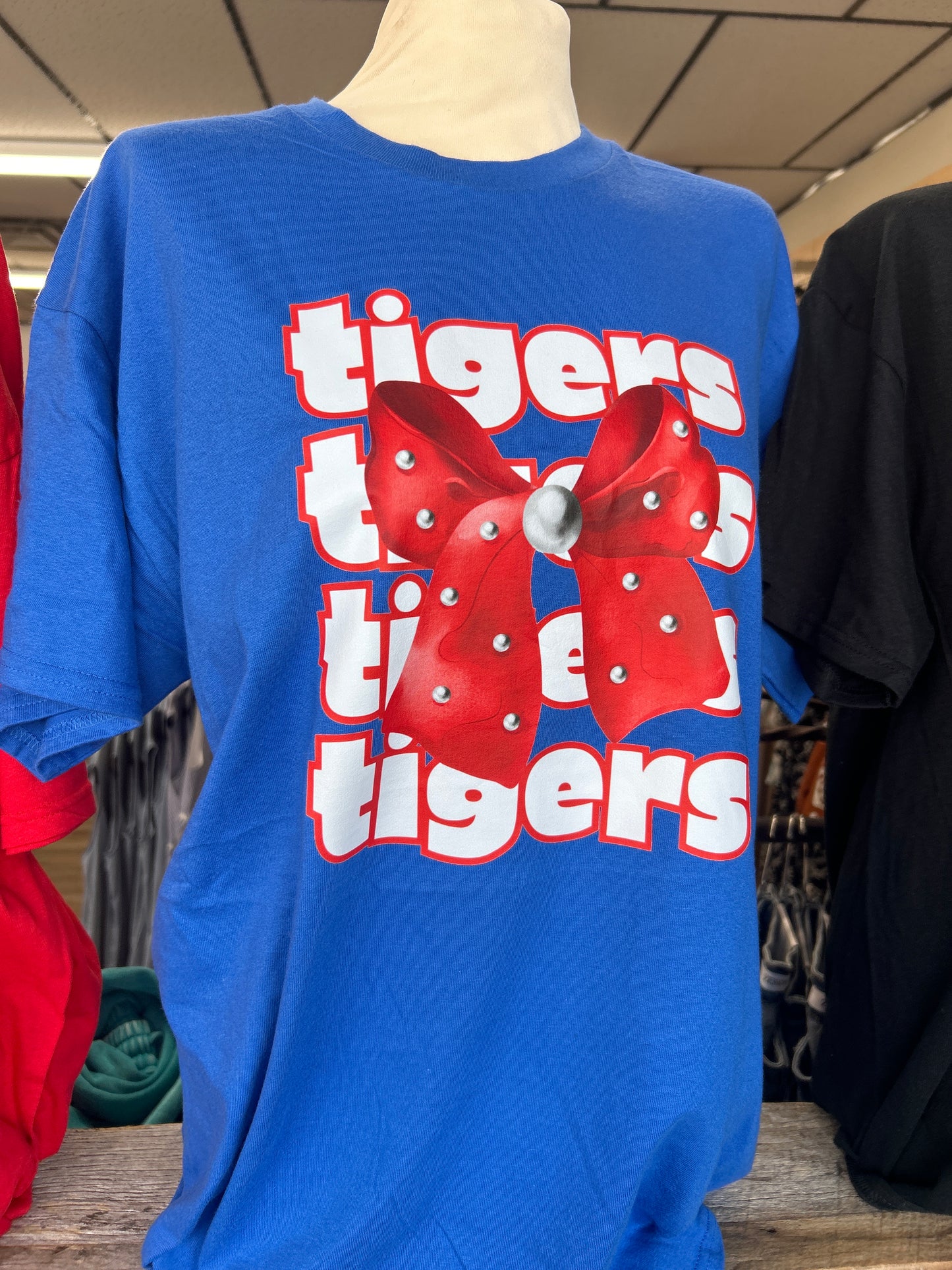 Tigers Pearl Bow Graphic Tee