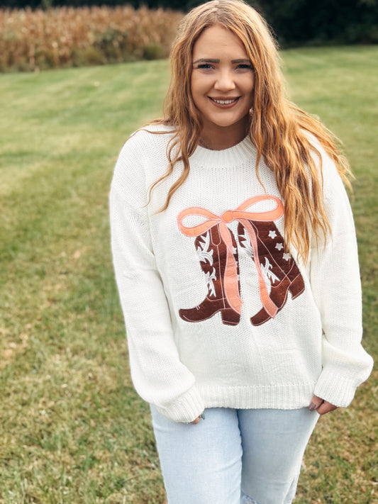 Cowboy Take Me Away Sweater