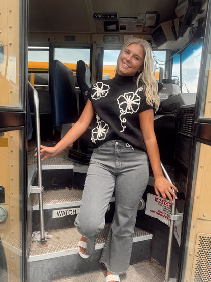 Off The Record Sweater Top