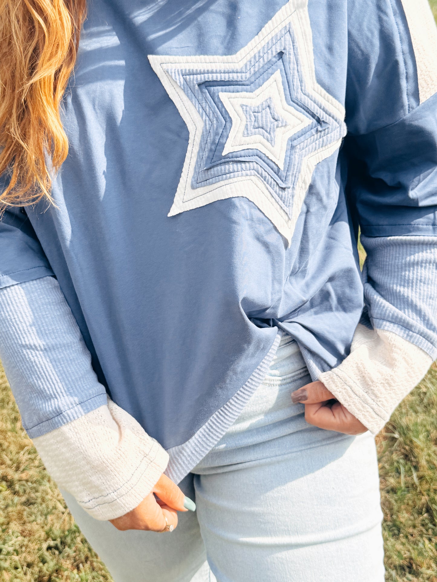 Believe It Star Long Sleeve Top