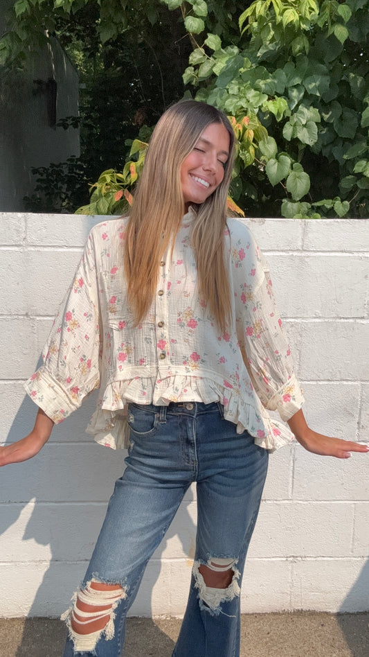 Just A Dream Floral Top