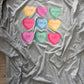 Valentine's Day Graphic Tee - Custom Hearts