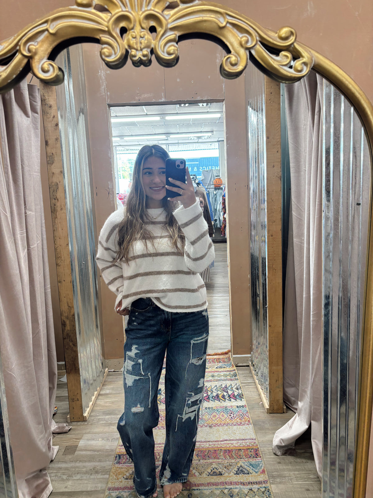 Jolene JUDY BLUE High Waste Wilhelmina Baggy Jeans