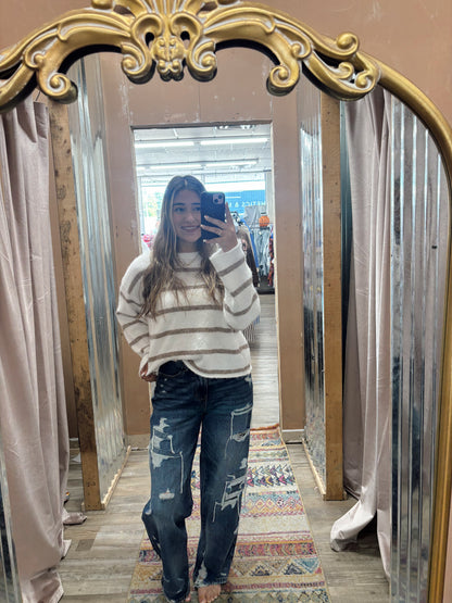 Jolene JUDY BLUE High Waste Wilhelmina Baggy Jeans