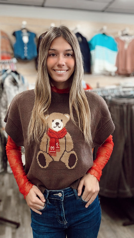 Timeless Teddy Sweater Top