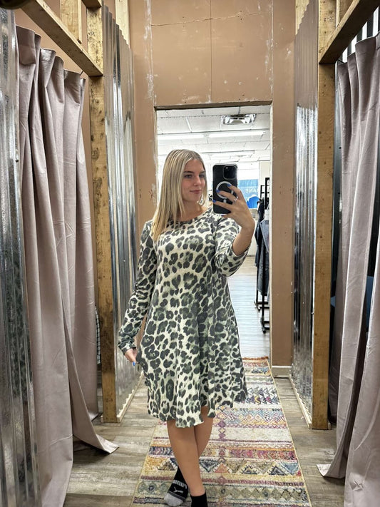 Secret Keeper Animal Print Dress