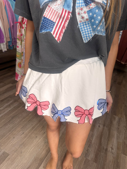 America The Beautiful Skort