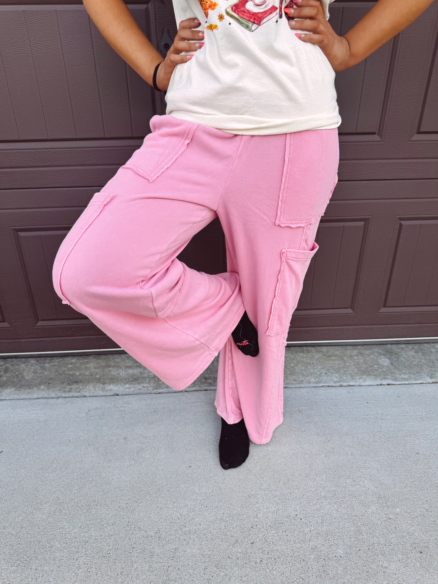 Can't Go Wrong Sweatpants - Taffy