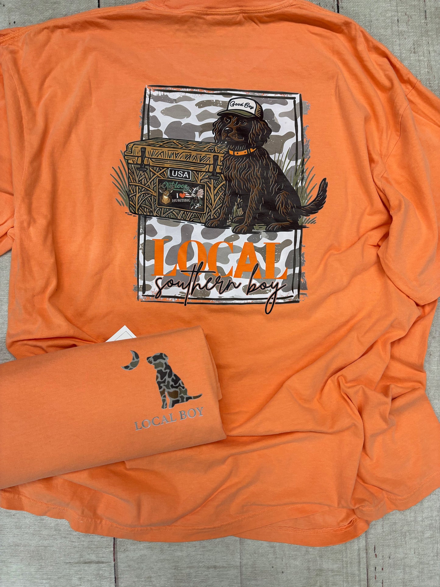 Local Southern Boy Cooler Short Sleeve Graphic Tee