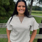 Falling For You Striped Top