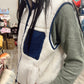 Old Roads Sherpa Vest - Navy
