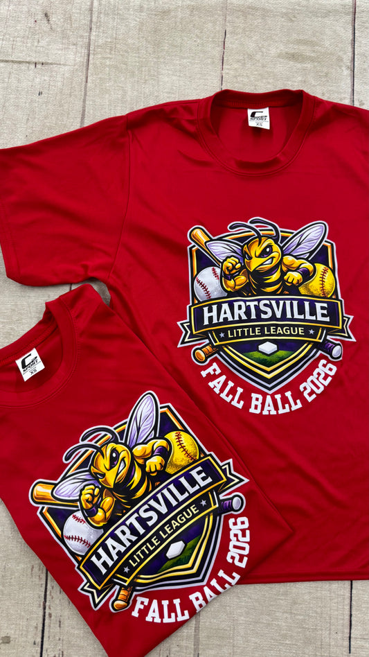 Hartsville Fall Ball - Red TBall