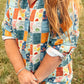 With Love Floral Patch Top