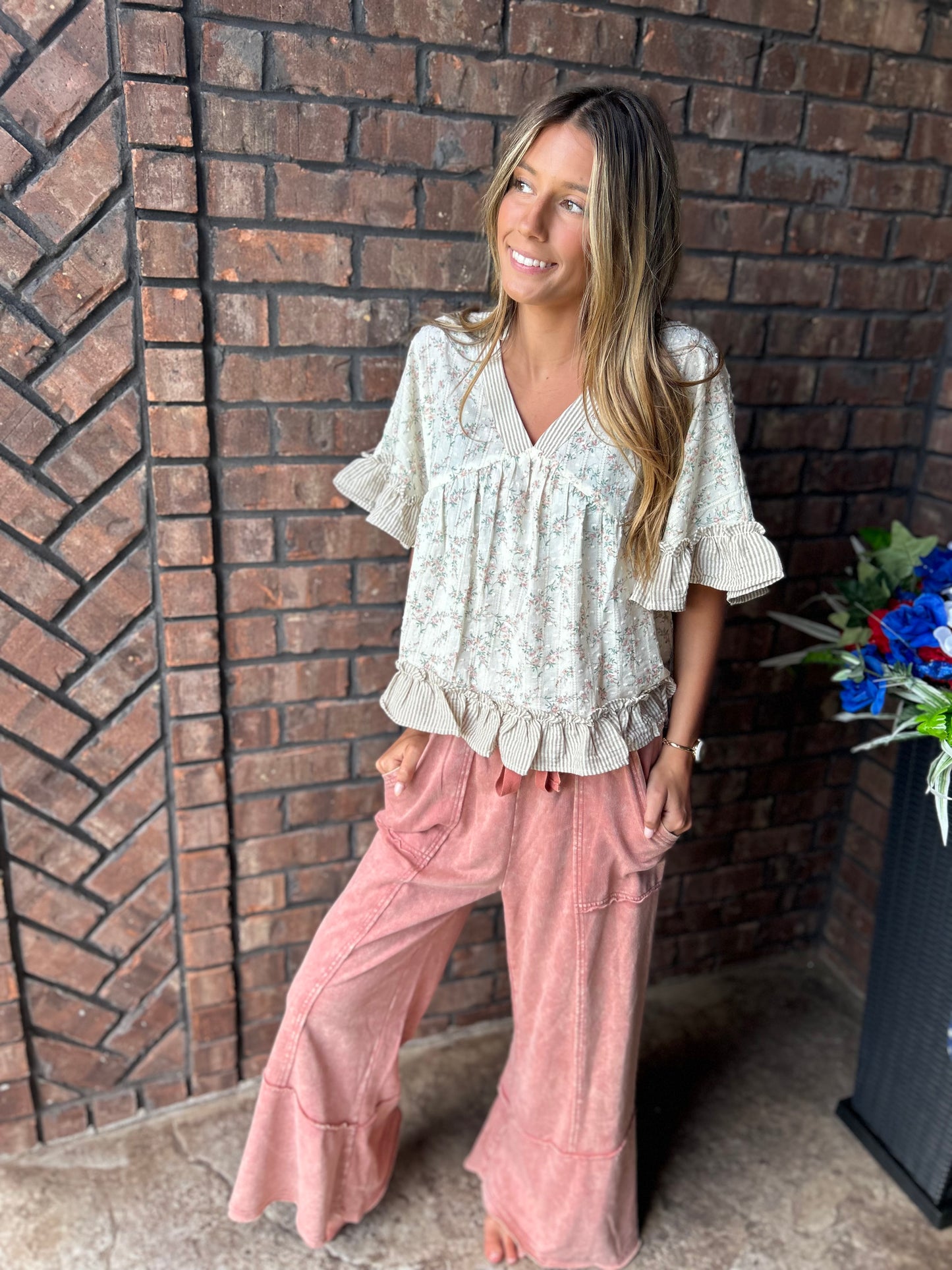 Danity Daze Floral Top