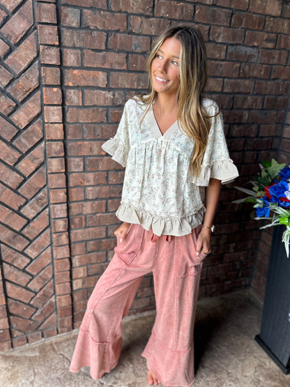 Danity Daze Floral Top