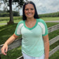 Vintage Market V-Neck Top