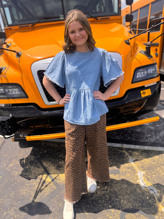 Dream Chaser Denim Top