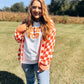 Good Ole Rocky Top Checkered Cardigan