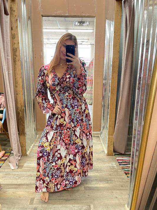 My Favorite Song Floral Maxi Dress