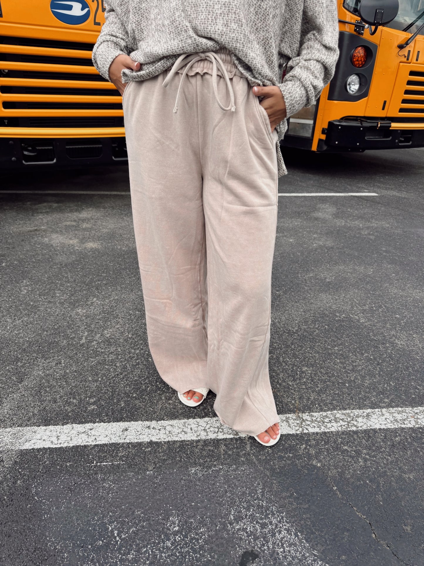 Change My Mind Sweatpants - Ash Mocha