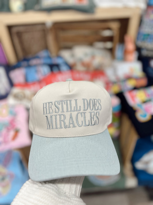 He Still Does Miracles Ball Cap - Denim