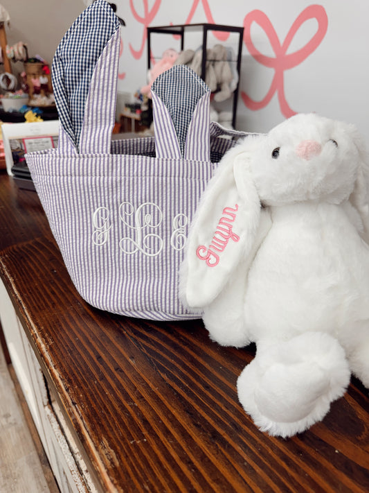 Embroidered Easter Basket