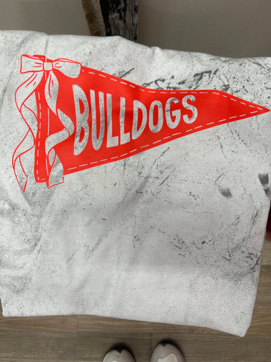 Bulldogs Flag Graphic Tee