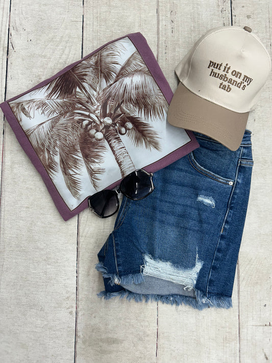 Palm Tree Graphic Tee CC